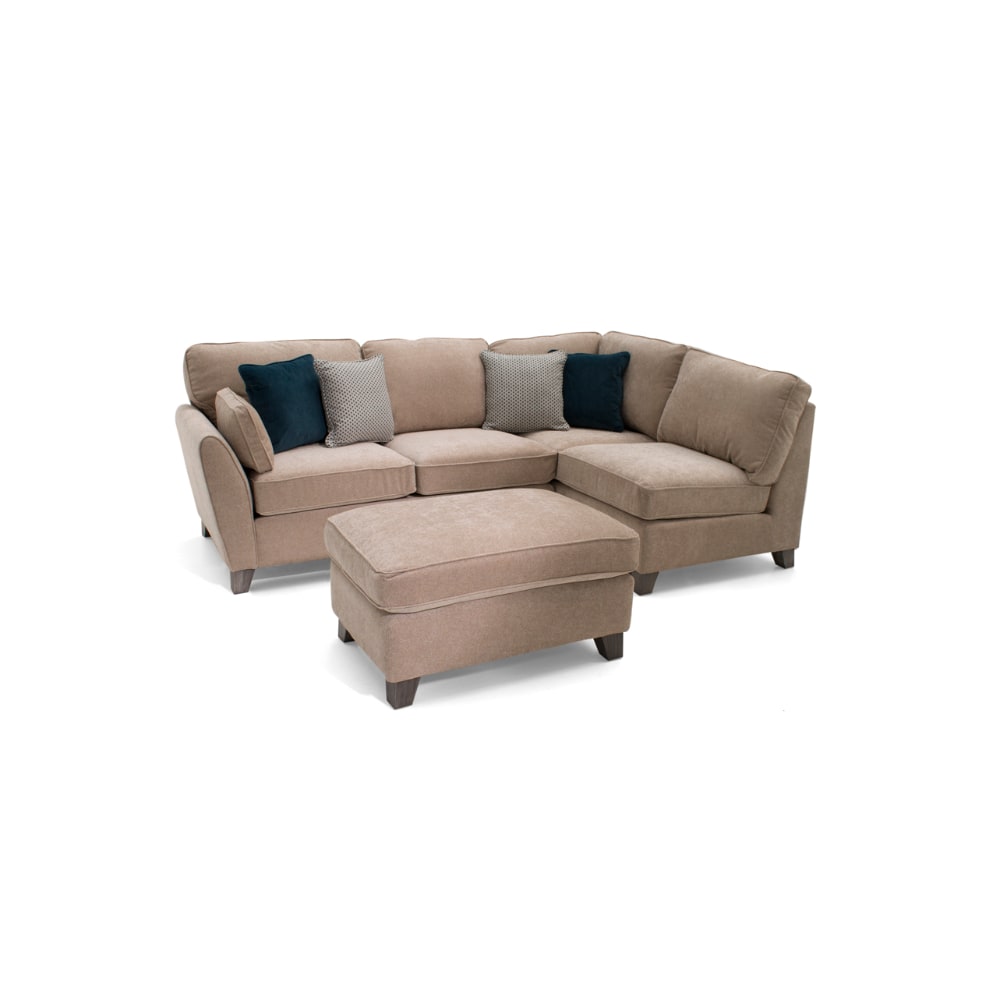 Cantrell Corner Sofa Group - Almond - Value Flooring and Furniture