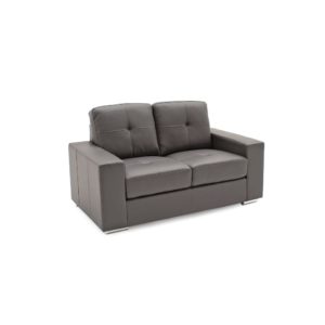 Gemona 2 Seater Sofa Grey Angled - Value Flooring and Furniture