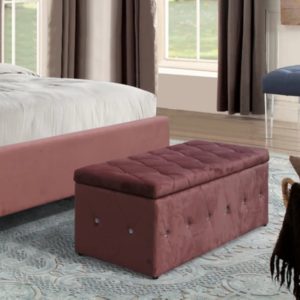Aurora Blanket Box - Pink - Value Flooring and Furniture