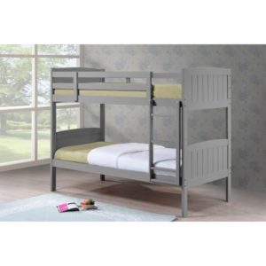 Cassie 3' Bunk Bed - Grey - Value Flooring and Furniture