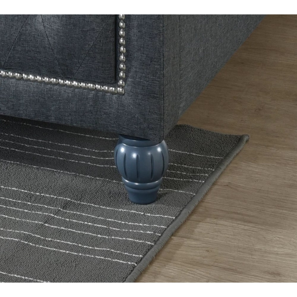 Taylor Bed Detail - Grey - Value Flooring and Furniture