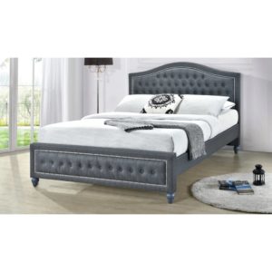 Taylor Bed - Grey - Value Flooring and Furniture
